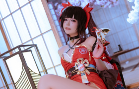 Quan冉有点饿的花火Cosplay美得让人心动